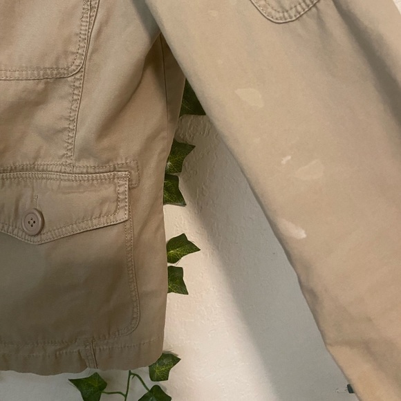 J. CREW Tan Button Up Jacket - Picture 3 of 6